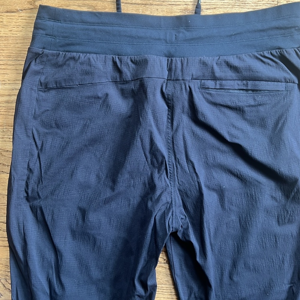 Athleta Black Jogger Pants with Zipper Pocket - Picture 5 of 5